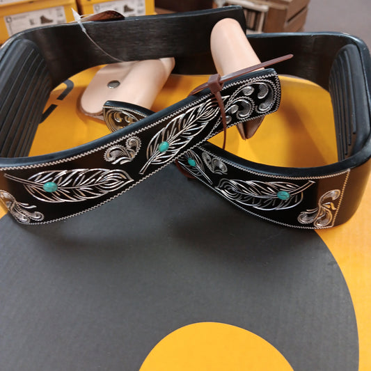STIRRUP TURQUOIS FEATHER