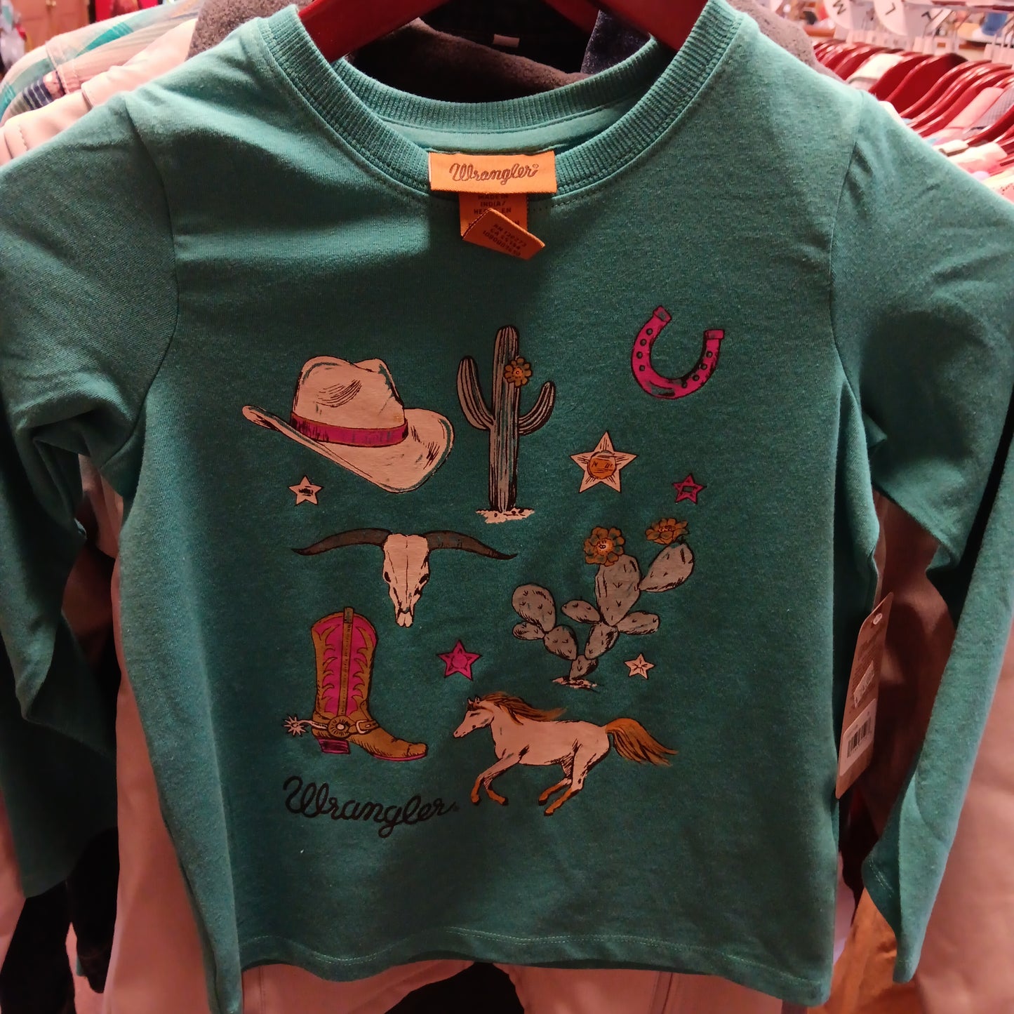 WEST GIRLS KNIT-TEAL : S