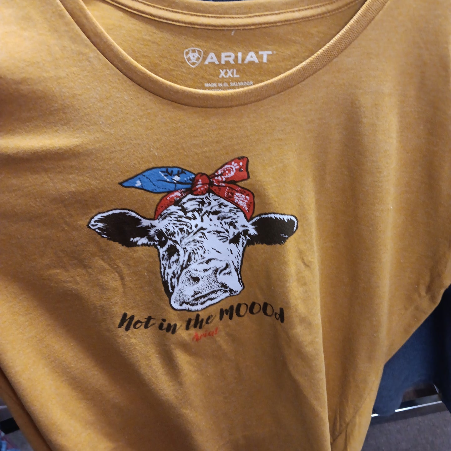 WOMENS BUCKHORN TEE-HEATHER : XX-L