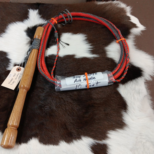 Custom paracord cow whip