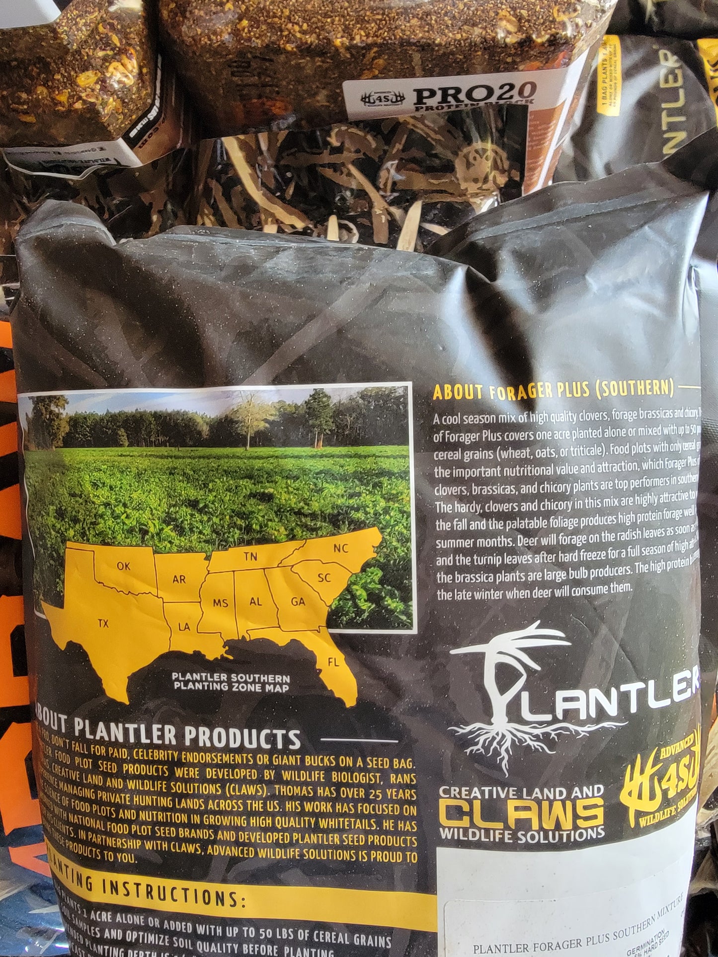 Forager Plus Southern Deer Food plot mix.