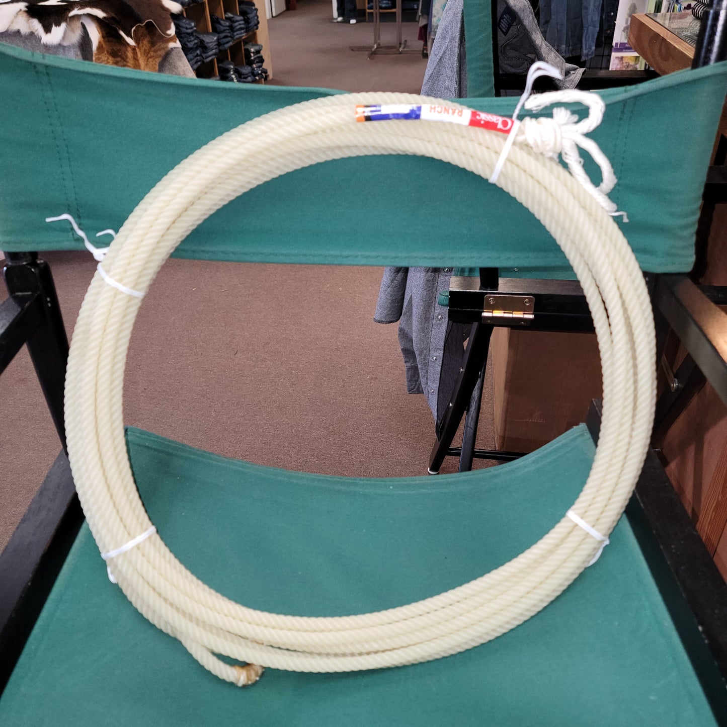 Classic Ranch rope CRR4S335XS-white : 35'
