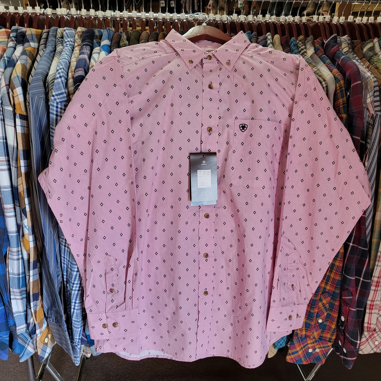 Men's Ariat Ezekiel LS Shirt 10047186