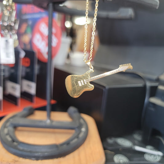 Guitar necklace