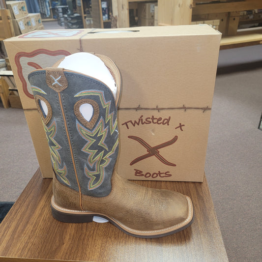 Boots - Twisted X 12'' Top Hand-Pnut/Navy MTH0026