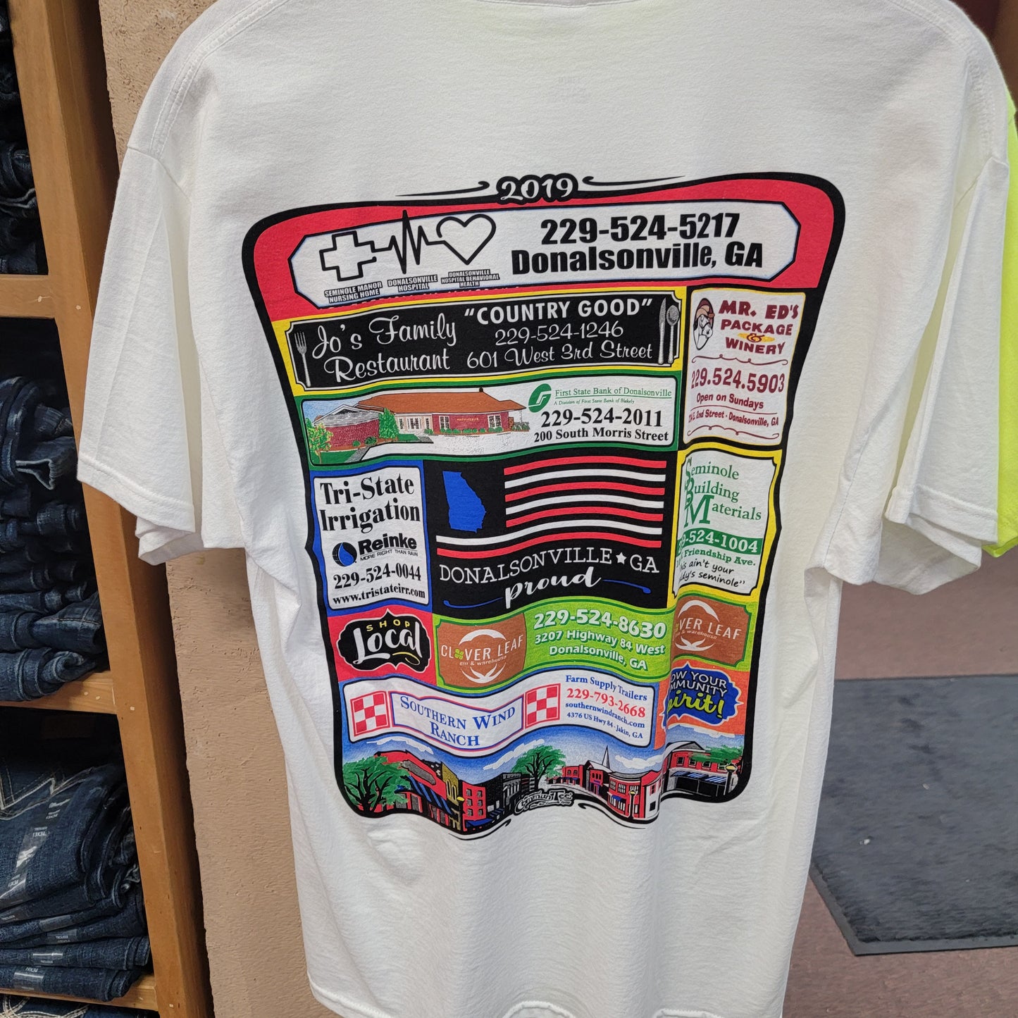 Donalsonville Sponsor T Shirt