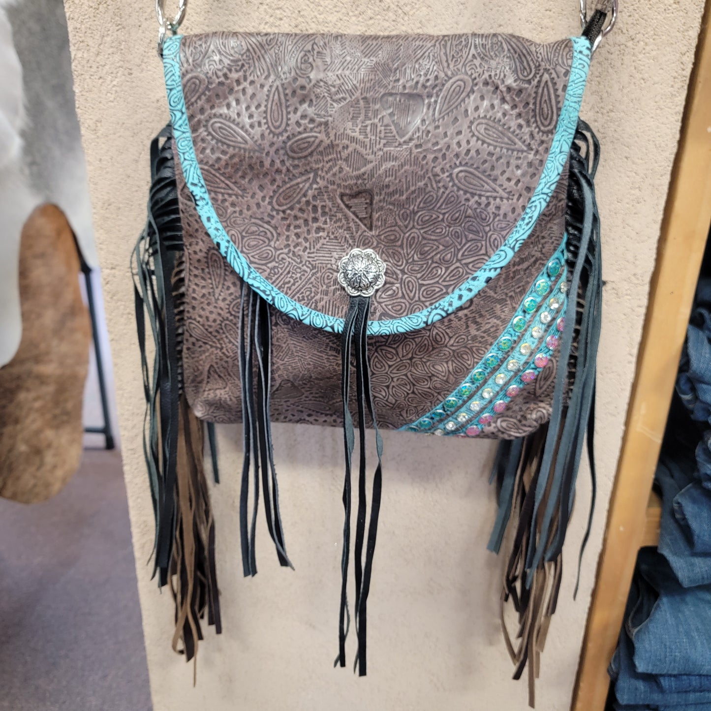 Ladies cow Hide purse