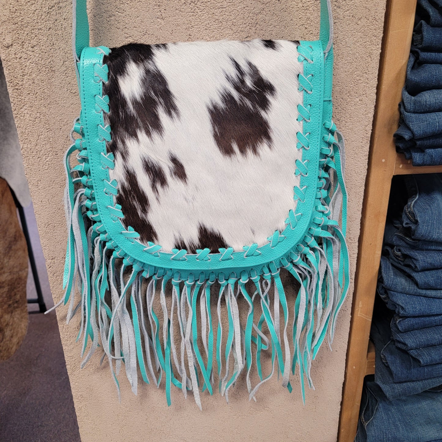Ladies cow Hide purse
