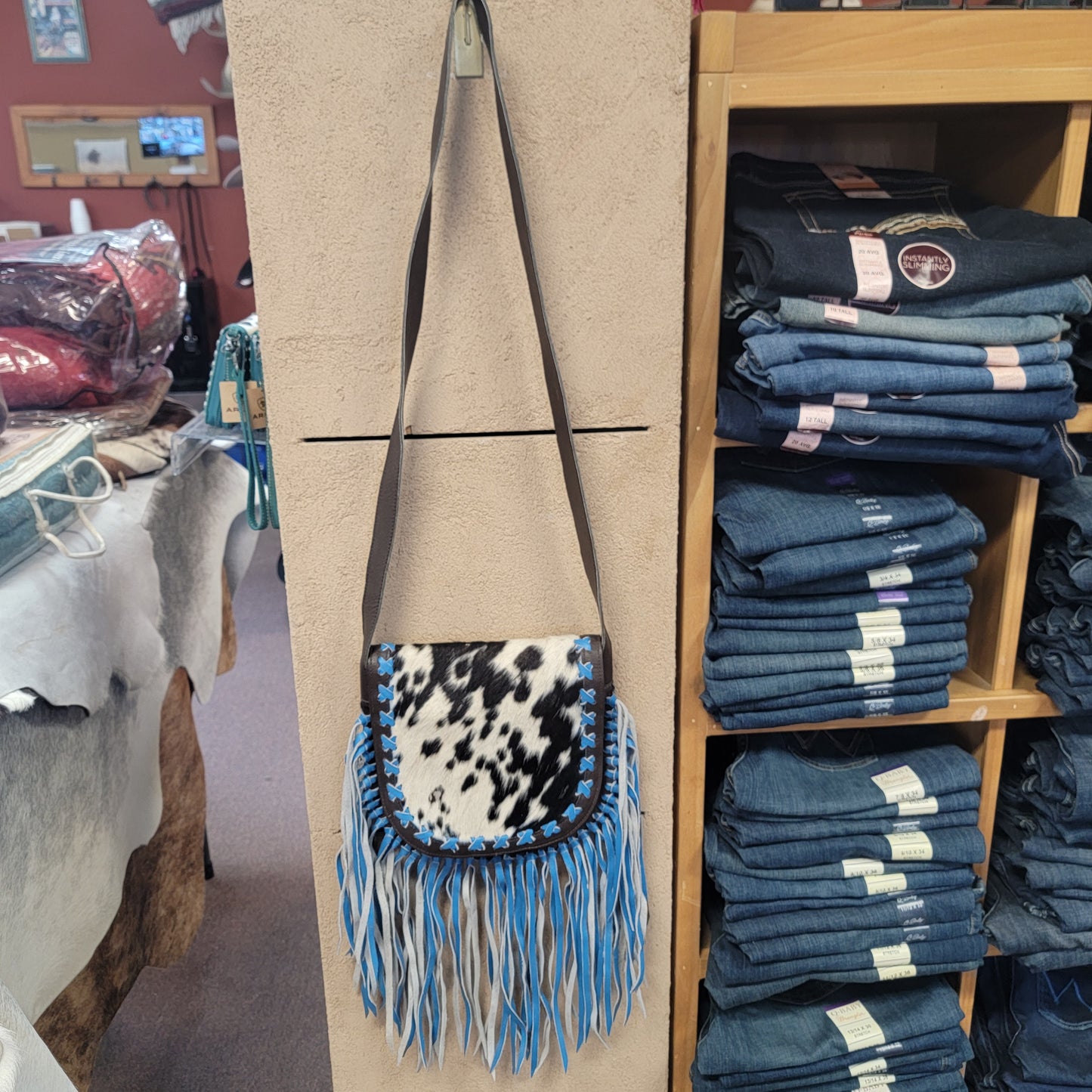 Ladies cow Hide purse