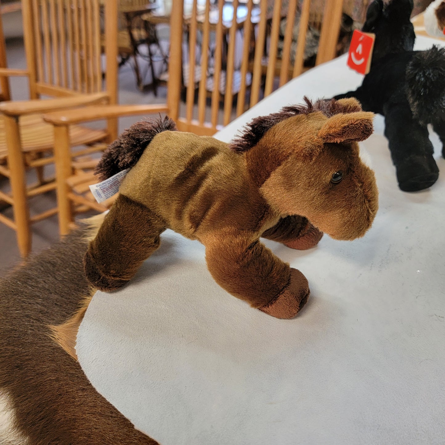 Kids plush horse