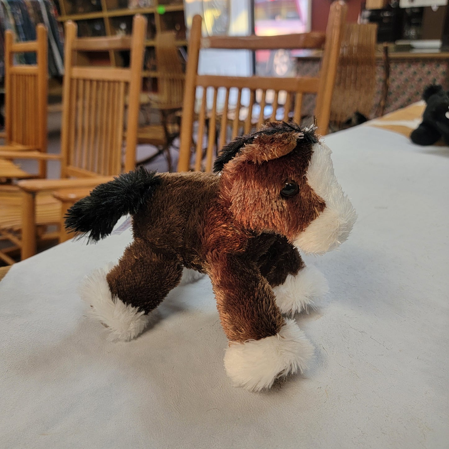 Kids plush horse