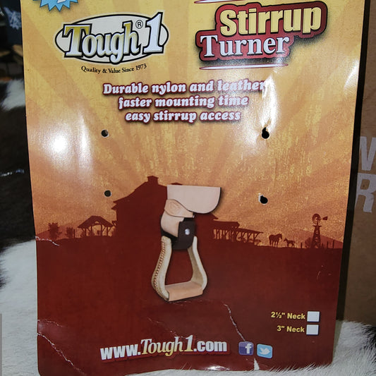 Tough one stirrup turner