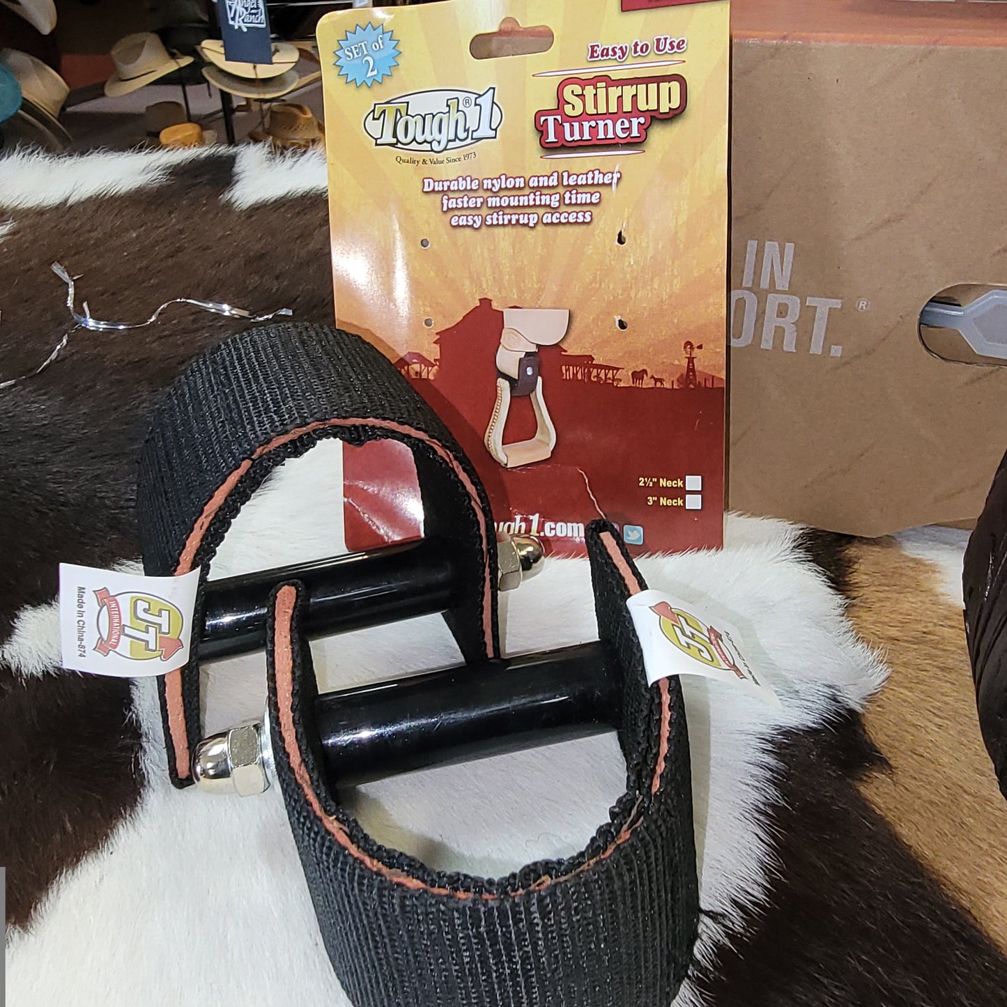 Tough one stirrup turner