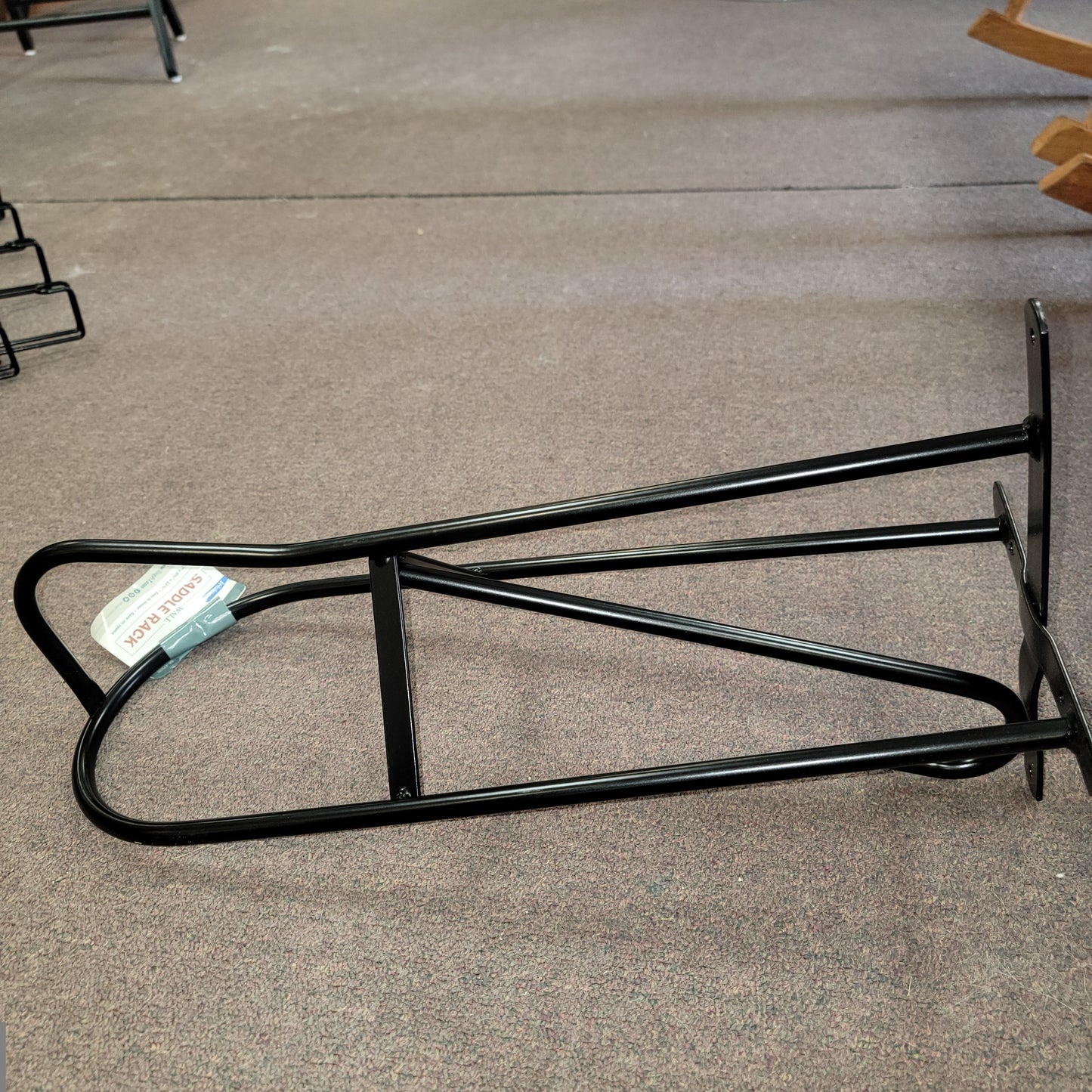 Tough 1 western saddle wall rack