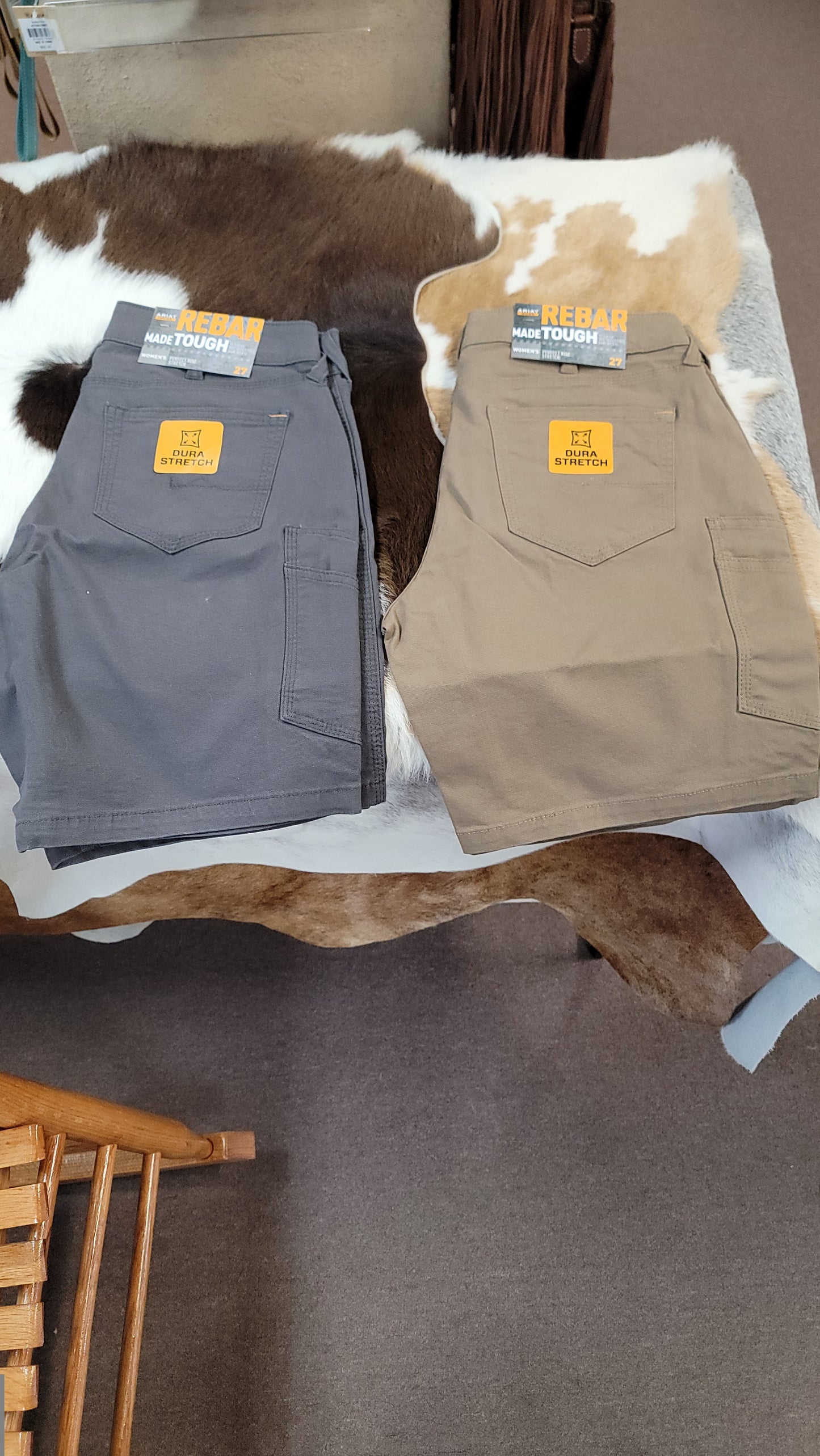 Ariat rebar womens work shorts 10039151 10039152