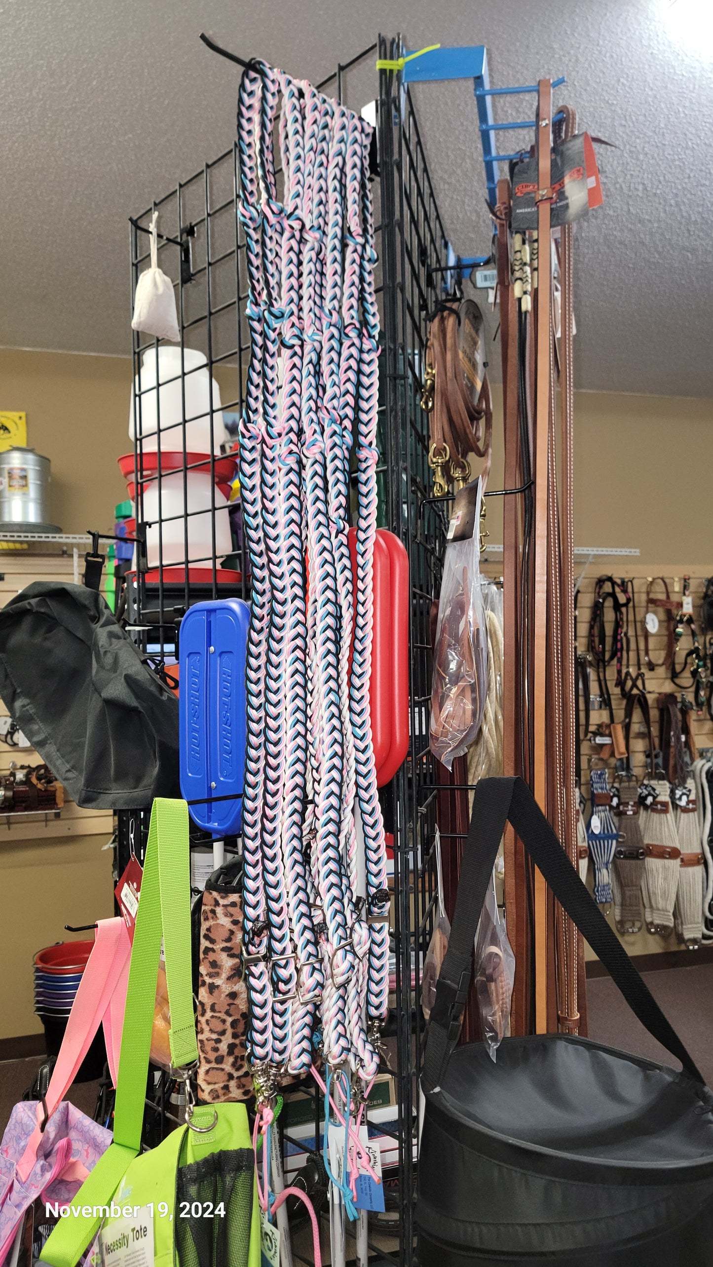 Kimmies Cocktail custom barrel reins.