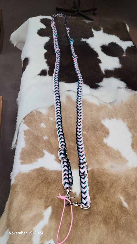 Kimmies Cocktail custom barrel reins.