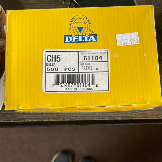 Horse shoe nails Delta CH5-box : 500ct