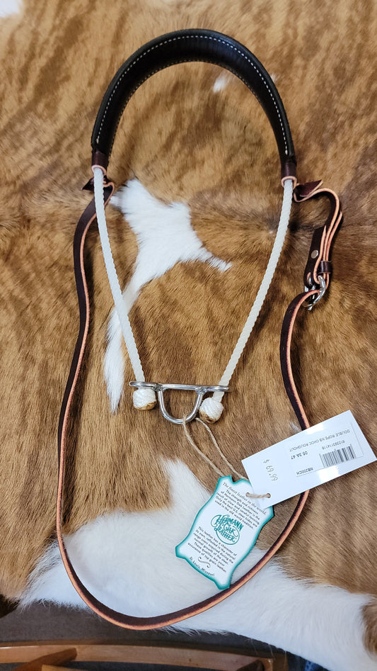 Martin saddlery Double rope nose band NB200CH