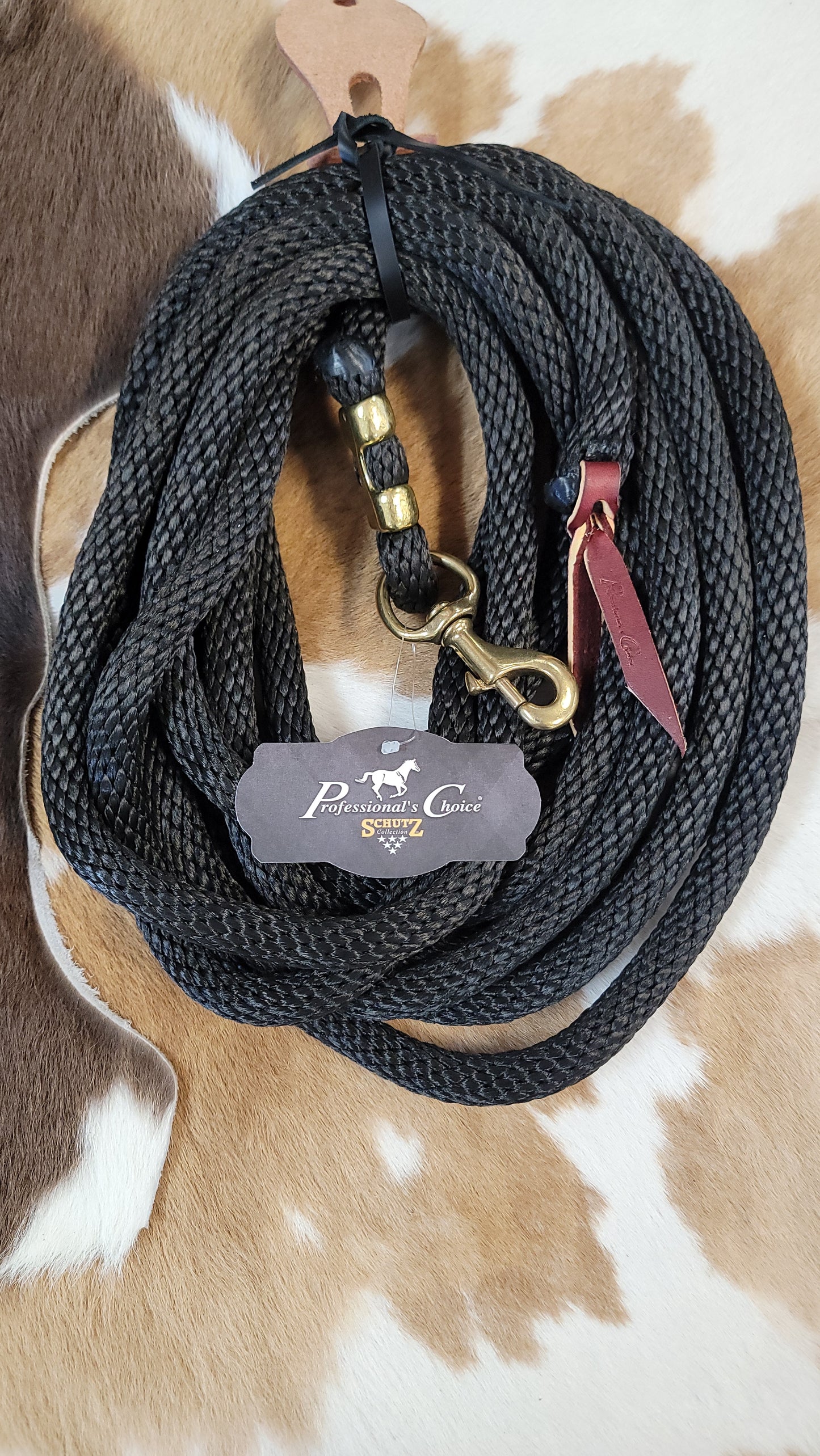 Professionals choice rope lunge line 6494BLA