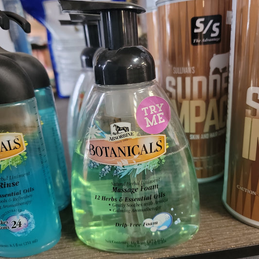 Absorbine Botanicals massage foam