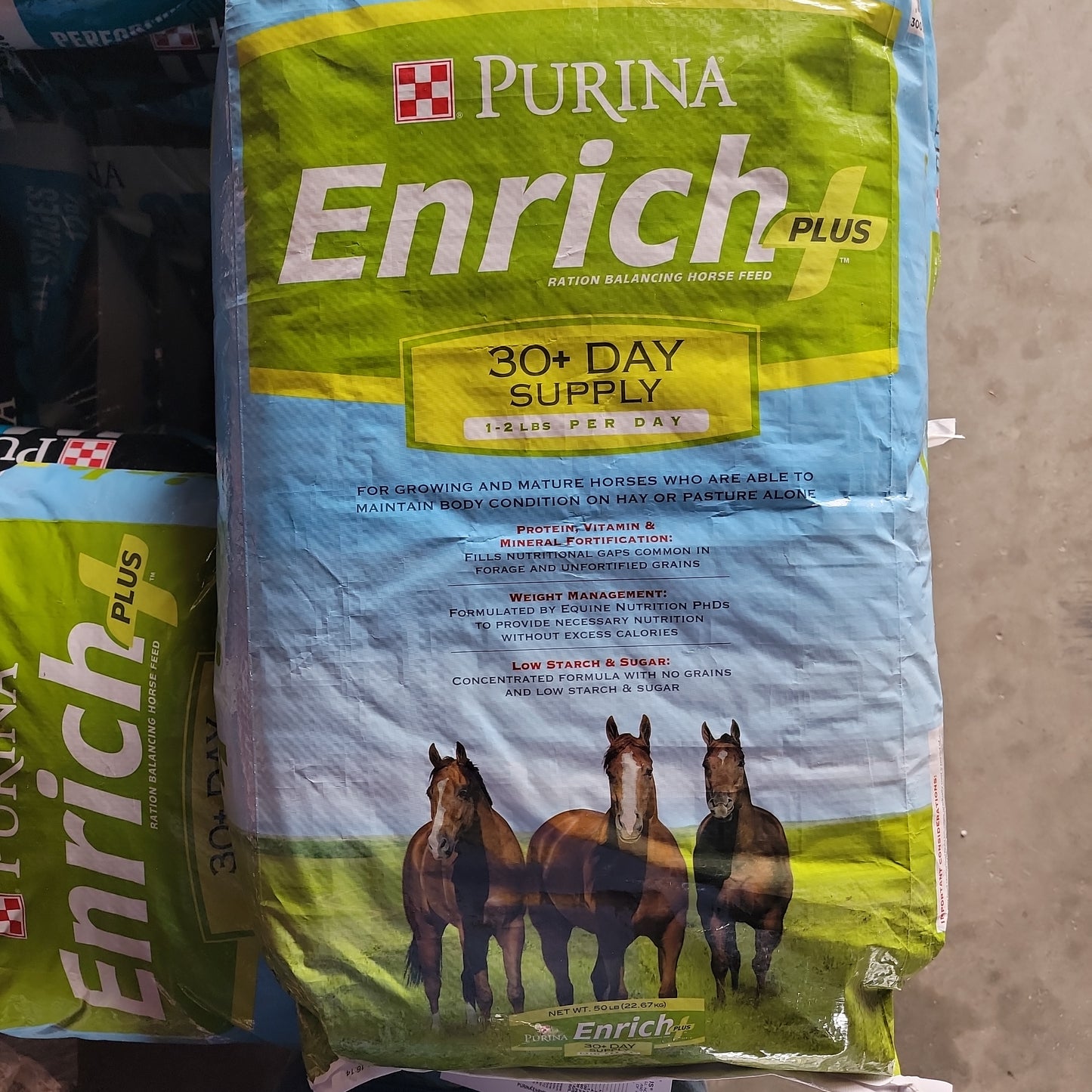 Purina Enrich Plus-bag : 50lb
