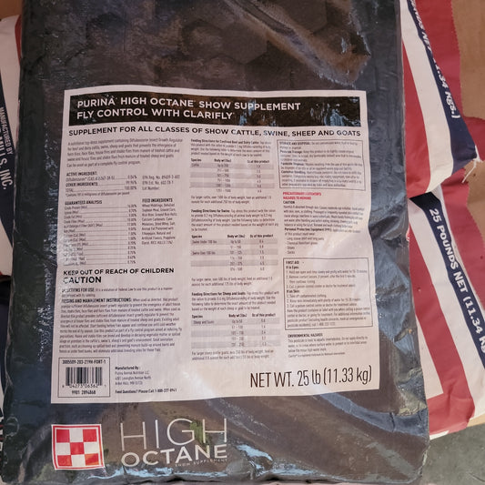 High Octane  supp. w / clarifly-25lb