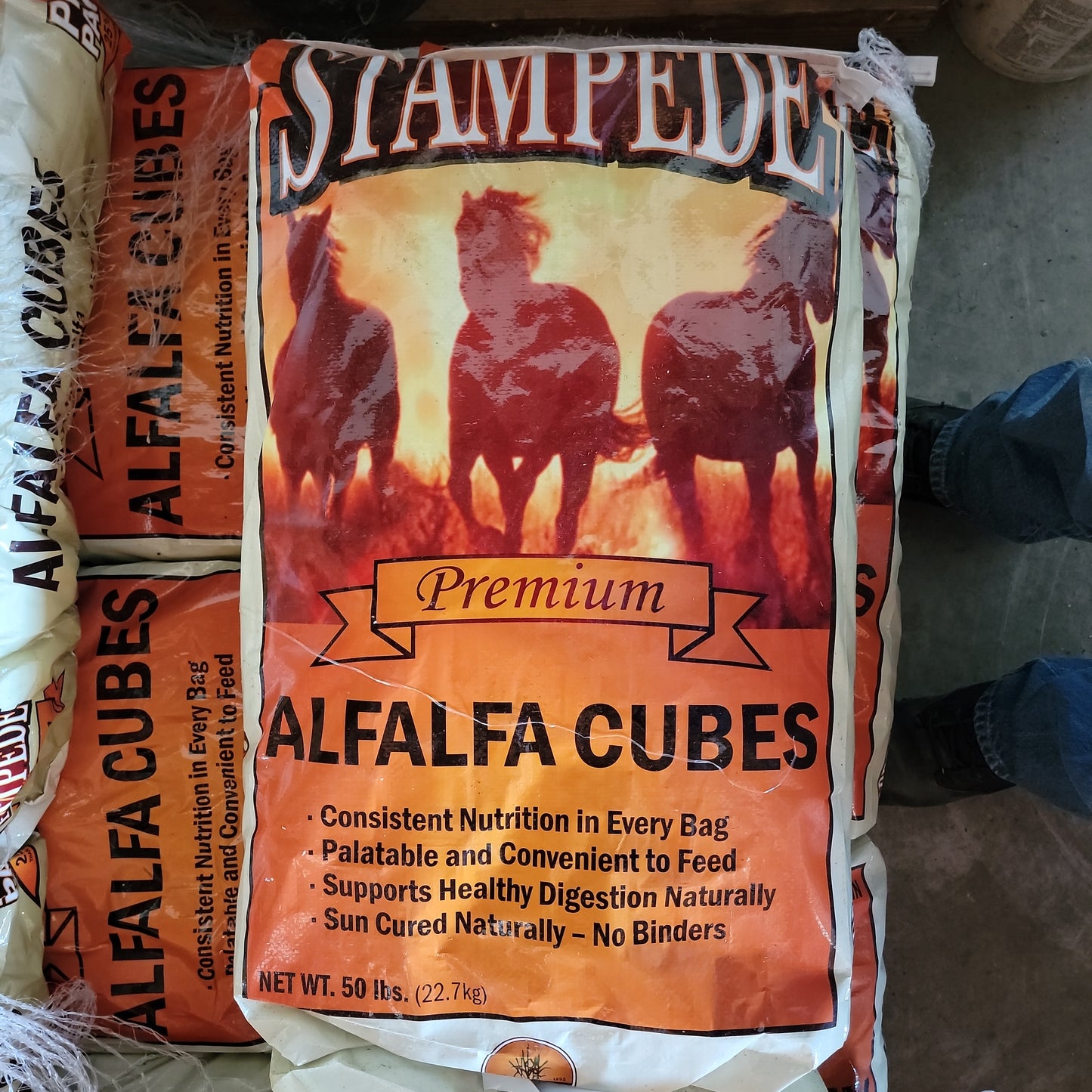FRM Stampede Alfalfa Cubes-Cubes : 50#