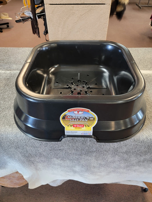 Mineral Block Pan-Black : 2.5gal