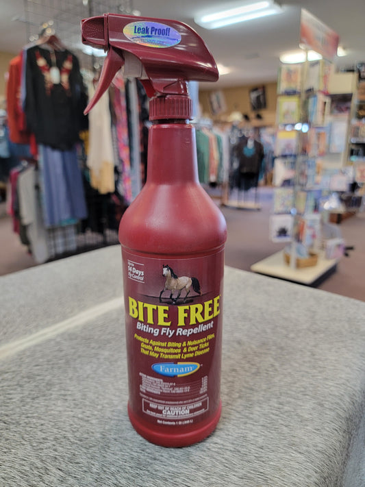 Bite Free Biting Fly Repellet-Red : 1 QT
