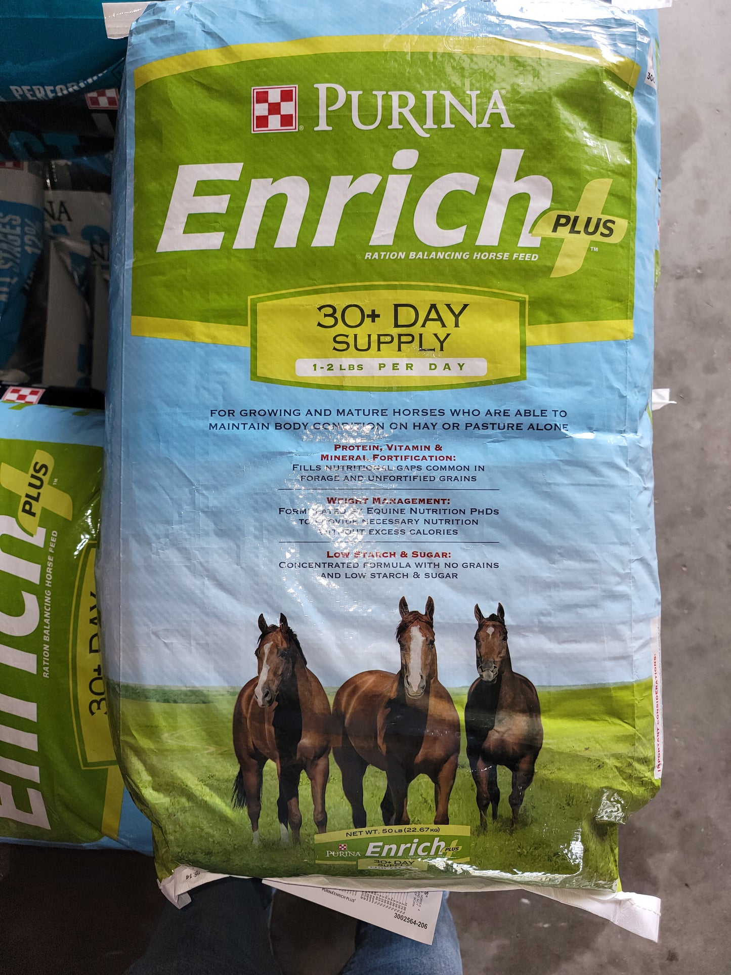 Purina Enrich Plus-bag : 50lb