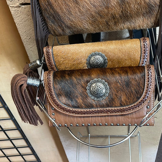 Ella Flap Wallet-Leather