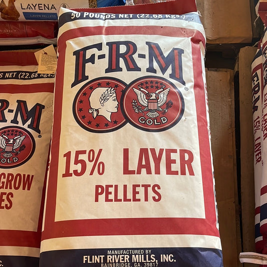FRM 15% Layer Pellets-bag : 50#