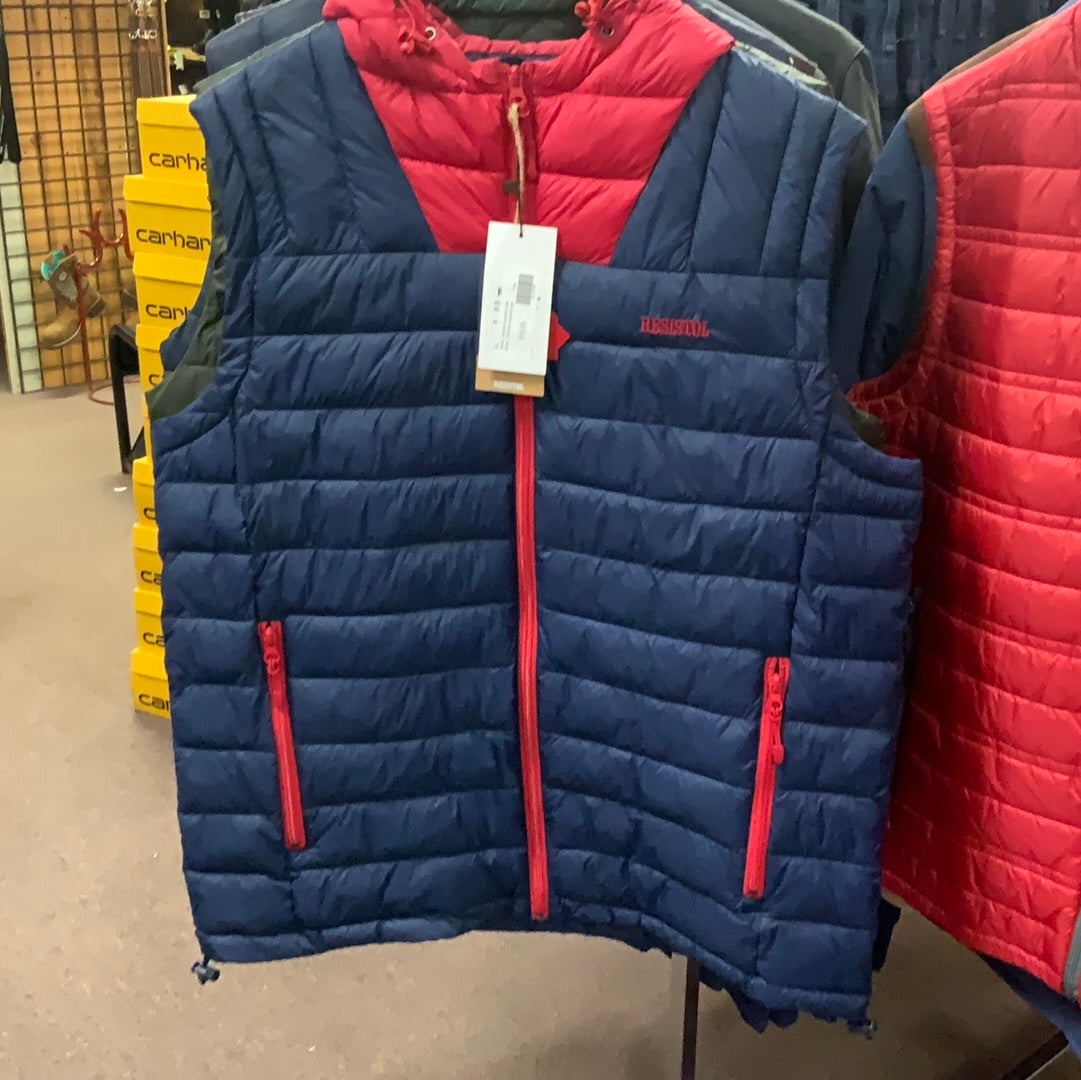 Mens - Resistol quilted Vest-Vest : L