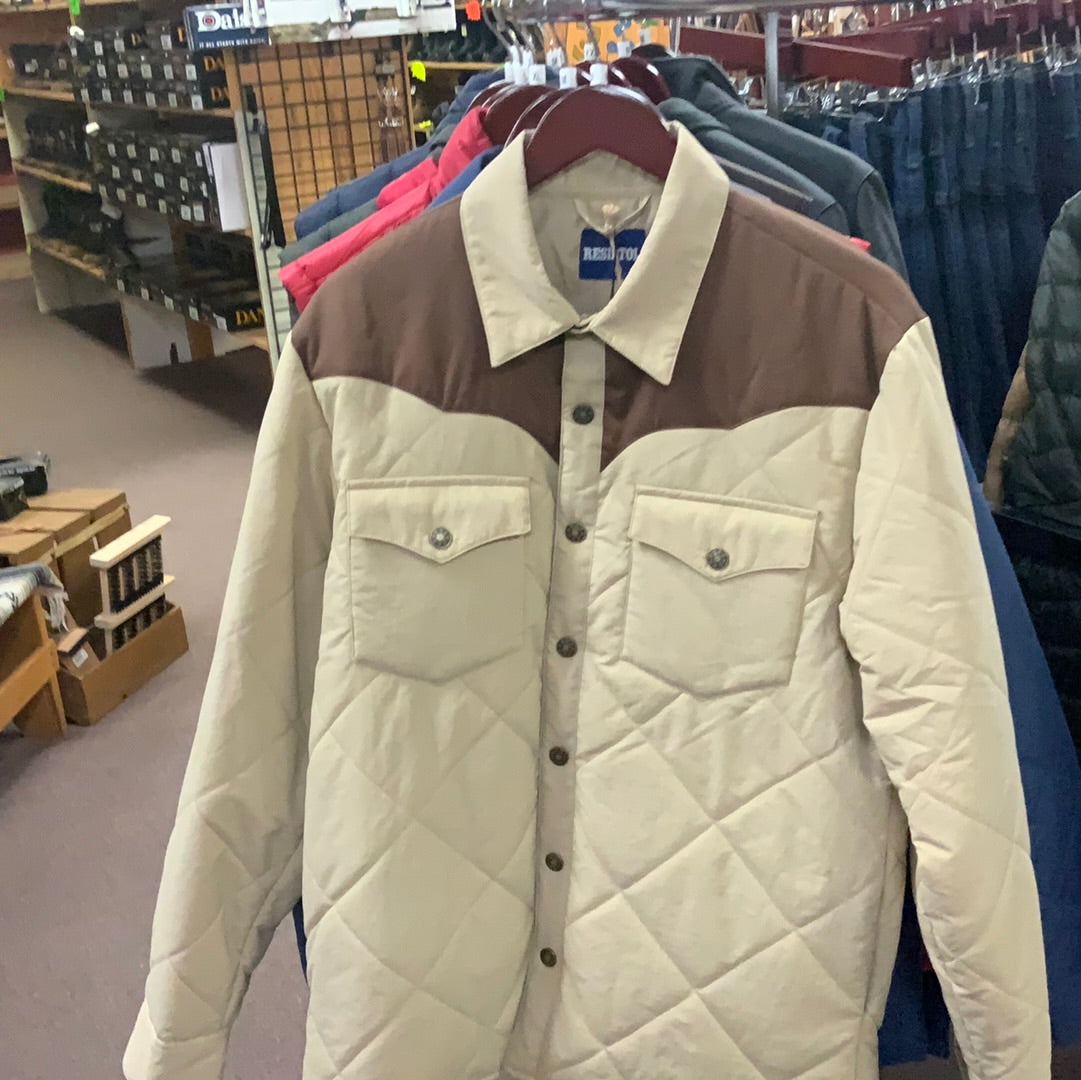 Mens Resistol Work Shirt/Jacket-M