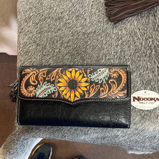 NOCONA WALLET-SUN FLOWER