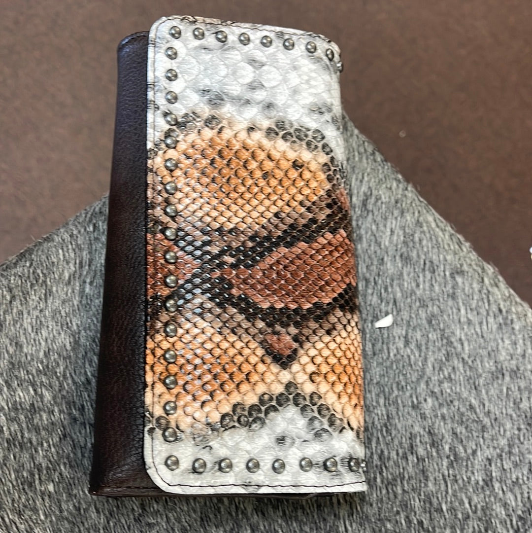 Ladies Wallet / Clutch Python-Python