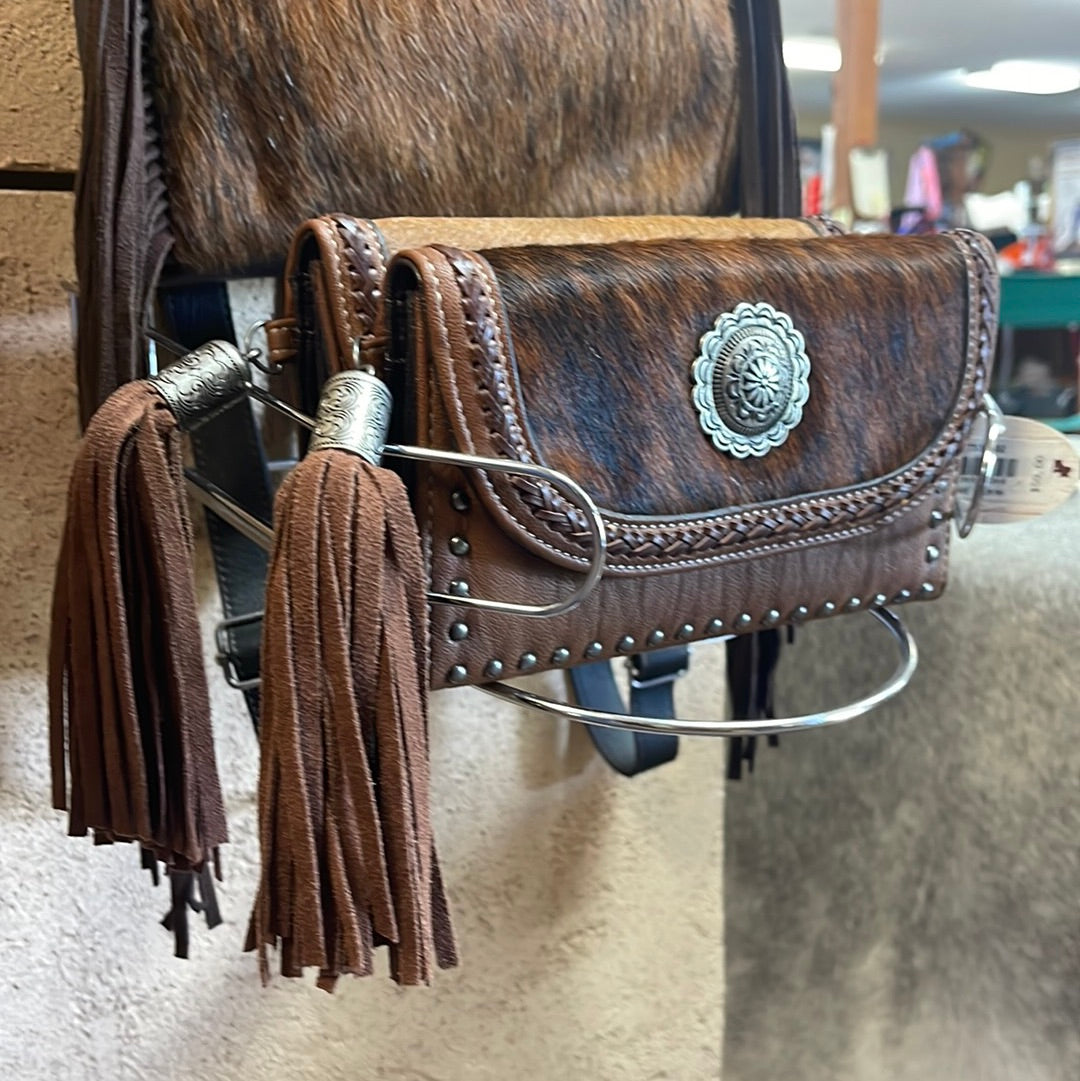 Ella Flap Wallet-Leather