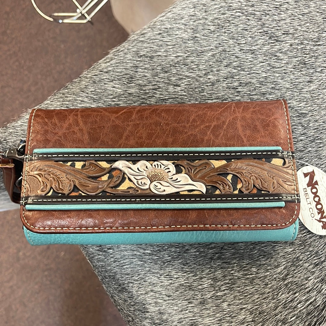 NOCONA WALLET-TURQUIOS