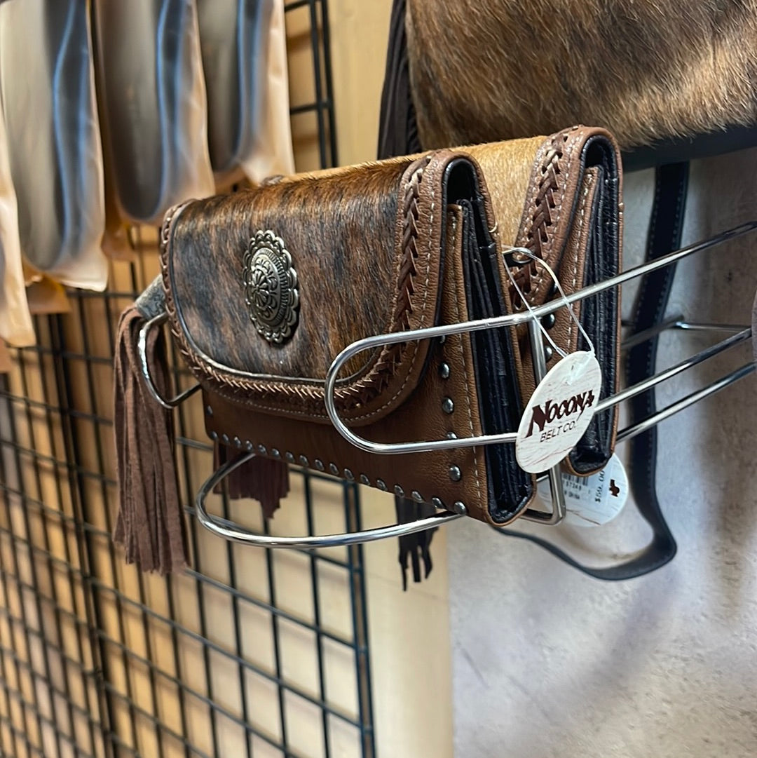 Ella Flap Wallet-Leather