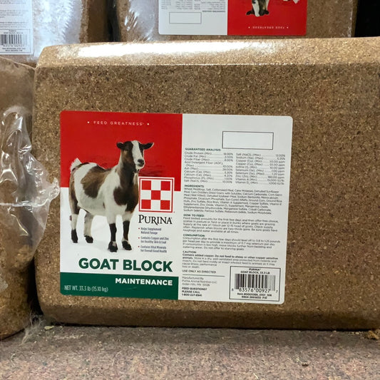 Purina Goat Block-33.3# 0005380