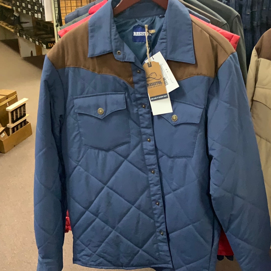 Mens Resistol Work Shirt/Jacket-M